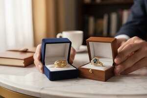 Camille Lucie Designer NWT party Rings